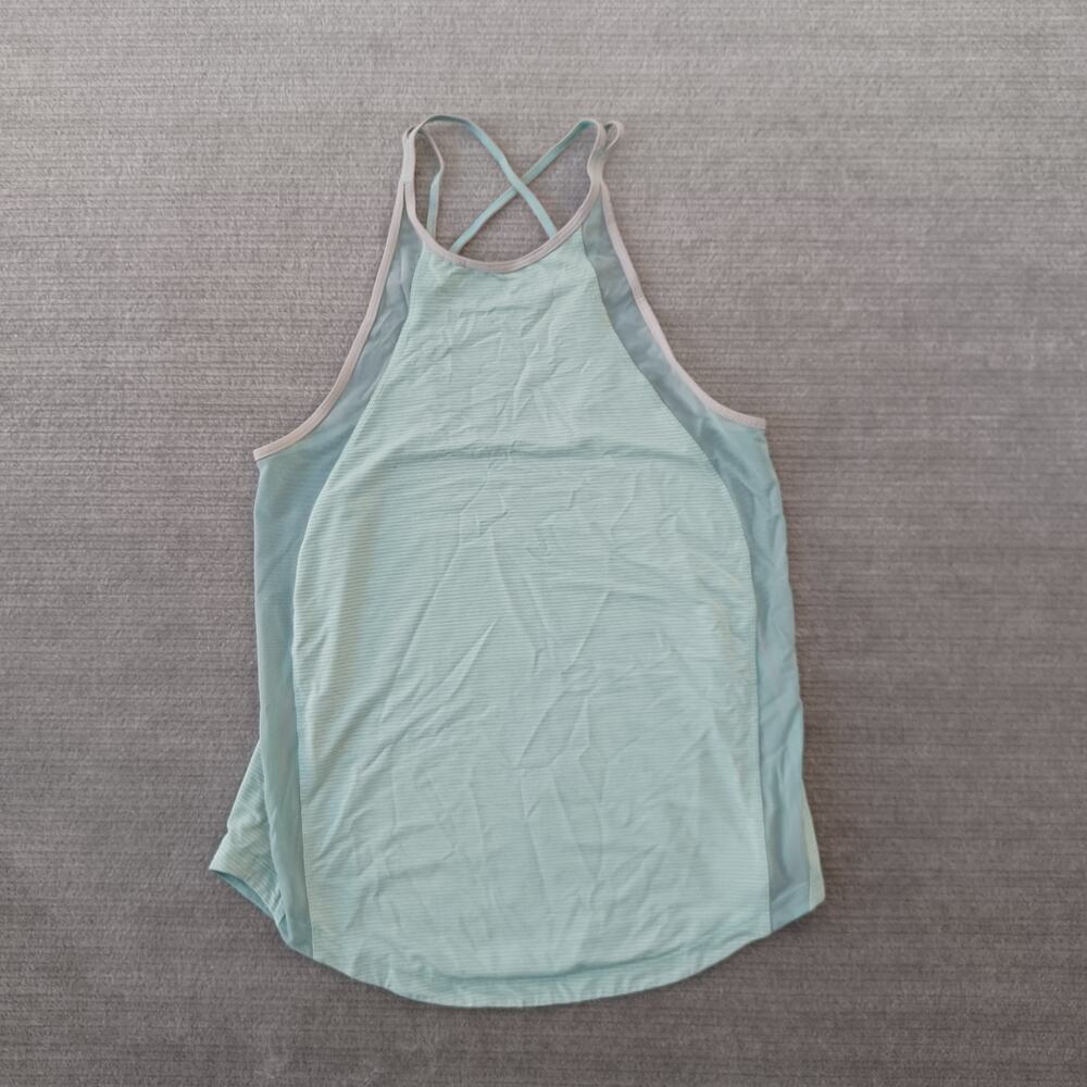 Lululemon Tank Top Women 4 Mint Green Casual Athleisure Yoga Racerback‎ Gym